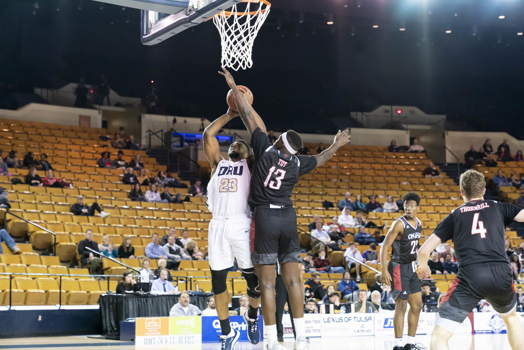 Oral Roberts University faces Omaha - Men's Basketball